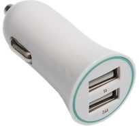 Автомобильное зарядное устройство Exployd 2 USB белый EX-Z-414