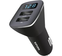 Автомобильное зарядное устройство Exployd 2 USB Display черный EX-Z-792