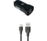 Автомобильное зарядное устройство Exployd 2 USB кабель Type-C 2.4 A черный EX-Z-586 1