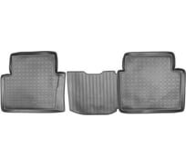Коврики салонные UNIDEC для Nissan Qashqai+2 (2008) (задние) NPA01-C61-602