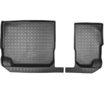 Коврики салонные UNIDEC для Volkswagen Tiguan II Allspace (2017) (3 ряд) NPA00-C81-251-2