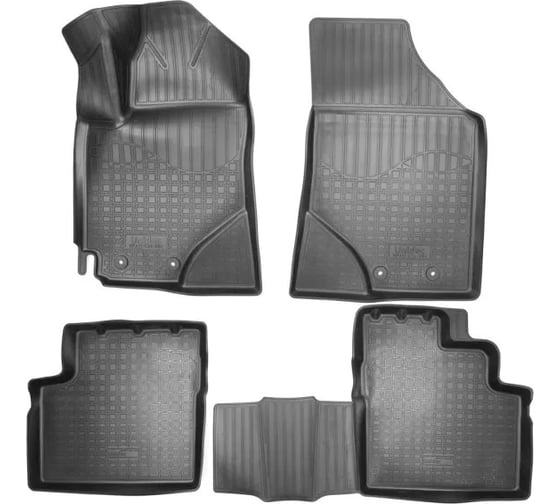 Коврики салонные UNIDEC для Geely Emgrand I 3D (2018-2020) NPA11-C24-084 1