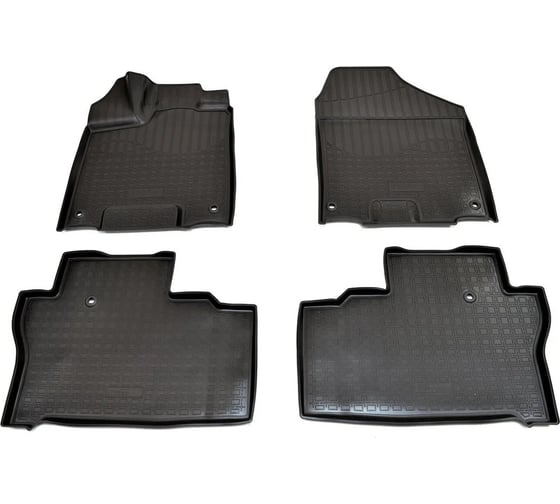 Коврики салонные UNIDEC для Honda Pilot III 3D (2015) (5 мест) NPA10-C30-700 1
