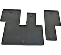 Коврики салонные UNIDEC для Hyundai Staria 3D (2021) (3 ряд 8 мест) NPA00-C31-664