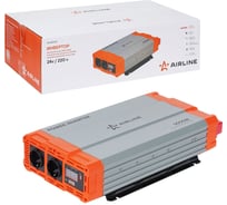 Инвертор автомобильный AIRLINE 24В-220В, 3000 Вт AEAM004