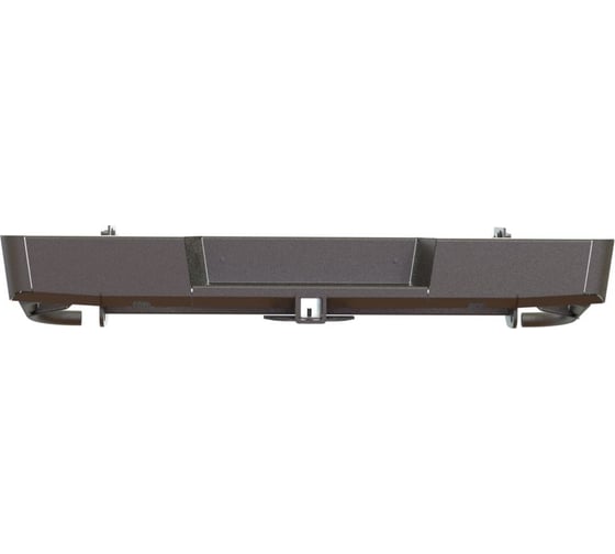 Бампер силовой задний STC Isuzu D-Max 2012-2020 с квадратом под фаркоп STC-ID-BR