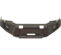 Бампер силовой передний STC ISUZU D-Max 2020+ AT35 c защитной дугой и противотуманными фарами STC-ID20-BF-C1-L1 AT35
