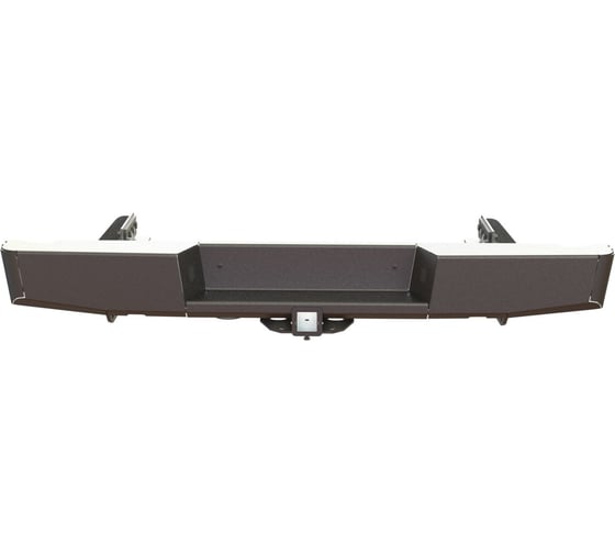 Бампер силовой задний STC Mitsubishi L200 2006-2013 с квадратом под фаркоп STC-ML200/06-BR