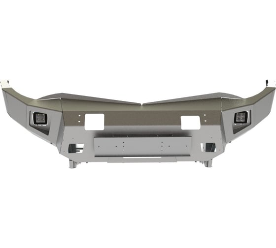 Бампер силовой передний STC тип Revo Mitsubishi L200 2006-2015 птф STC-ML200/06-BFR-L1