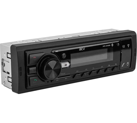 Магнитола ACV (1din/База 36мм/белая/Bluetooth/USB/TYPE-C/AUX/SD/FM/4*50) AVS-401UBW