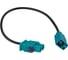 Антенный адаптер AURA FAKRA_FAKRA double plug, AUDI ANC-FK03 1