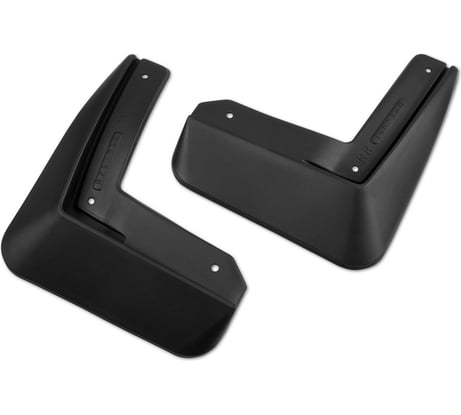 Брызговики задние Rival для Hyundai Solaris II рестайлинг седан 2020-н.в., термоэластопласт, 2 шт., с крепежом, 22305003