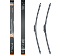 Щетки стеклоочистителя бескаркасные AIRLINE комплект 650/380мм (26/15) PREMIUM с креплением Pinch Tab, 2 штуки AWBM071