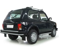 Защита заднего бампера Rival d57 для ВАЗ 2121 (4x4) 3-дв. 1977-2019 2019-н.в., нерж. сталь, R.6002.005