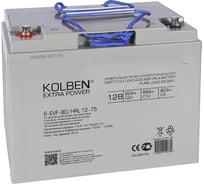 Аккумулятор тяговый KOLBEN 6-EVF-80 12В 84Ач C5 262x168x220 мм 6-EVF-80_HRL-12-75