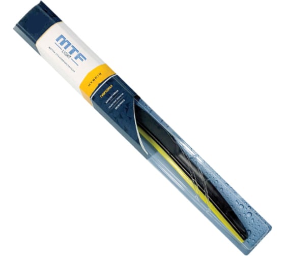 Щетка стеклоочистителя гибридная HYBRID (1 шт; 19''/480 мм; графит) MTF Light 31255