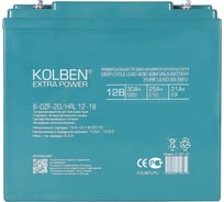 Аккумулятор тяговый KOLBEN 6-DZF-20 12В 23Ач C5 181x76x167 мм 6-DZF-20_HRL-12-18