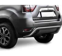 Защита заднего бампера Rival d57 скоба для Nissan Terrano III 2014-2017 2017-н.в., нерж. сталь, R.4119.004