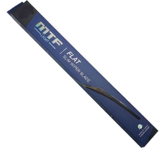 Щетка стеклоочистителя бескаркасная SLIM FLAT (1 шт; 26''/650 мм; графит) MTF Light 40216