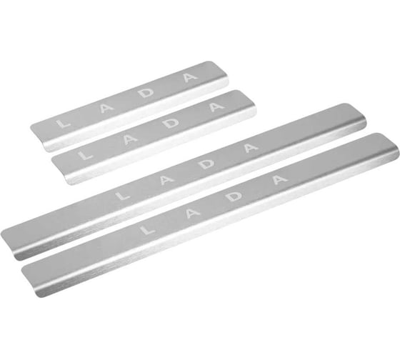 Накладки порогов AutoMax (4 шт.) Lada 2110 (1995 - 2014) AMLA21101 1