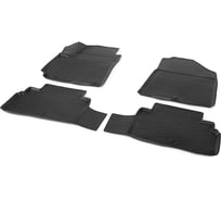 Коврики в салон автомобиля Rival для Kia Soul III хэтчбек 2019-н.в., полиуретан, без крепежа, 4 шт., 12806003