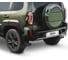Защита заднего бампера Rival d57 уголки для Lada Niva Travel 2021-н.в., нерж. сталь, 2 части, R.6008.003 1