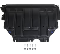 Защита картера + КПП Rival для Audi A3 8V V - 1.2; 1.4; 1.8 2012-2016/Audi A3 8V рест 111.5128.1