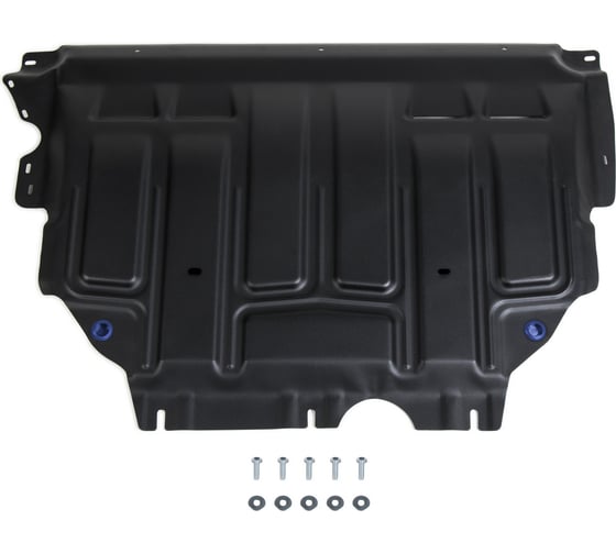 Защита картера + КПП Rival для Audi A3 8V V - 1.2; 1.4; 1.8 2012-2016/Audi A3 8V рест 111.5128.1