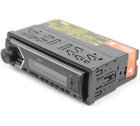 Автомагнитола ACV 1din, красная, Bluetooth/USB/AUX/SD/FM, 4х50 AVS-814BR