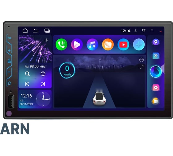 Мультимедийная система INCAR ГУ Universal 7 OPTIMUM Android 13/1024*600, wi-fi, 4G LTE, DSP, 178*100мм, 4+64Gb, ARN-7703-4