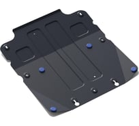 Защита картера Rival для Genesis G70 4WD 2018-н.в./Kia Stinger 4WD 2017-н.в., сталь 1.8 мм, с крепежом, 111.2841.1