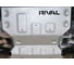 Защита картера Rival для Ford F-150 XIII 2014-2018 2017-н.в., штампованная, алюминий 6 мм, с крепежом, 2333.1855.1.6 2