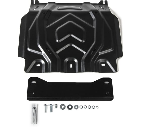 Защита картера Rival Mitsubishi L200 2015-/Pajero Sport 2016-/Fiat Fullback 2016-, 111.4041.2 1