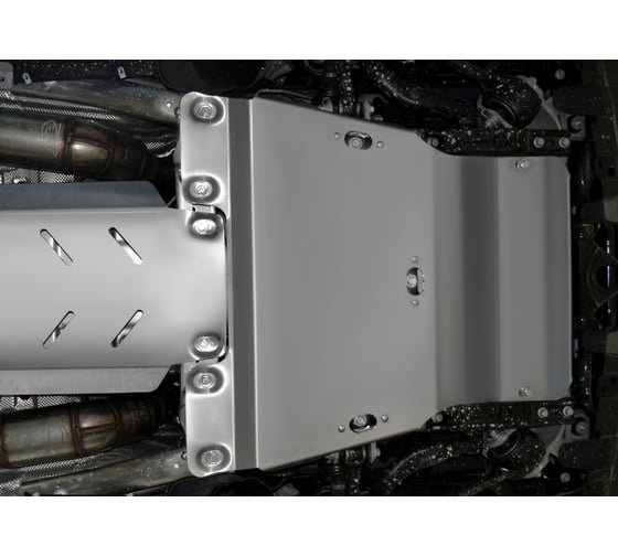 Защита картера Rival для Land Rover Range Rover IV 2012-2017, алюминий 4 мм, с крепежом, 333.3116.1