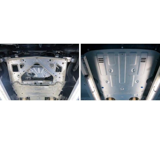 Защита картера Rival для Porsche Panamera II V - 2.9 330/440 л.с.; 4.0 550 л.с. 2016-н.в., 333.4610.1