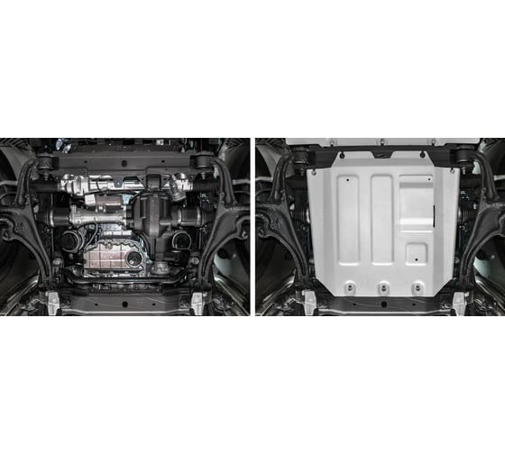 Защита картера Rival для Mercedes-Benz G-klasse W464 V - 4.0 421/585 л.с. 2018-н.в., 2333.3947.1.6