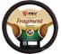 Оплётка на руль PSV FRAGMENT Fiber черный, отстрочка красная, M 132636 1