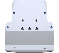 Защита картера и КПП Rival для Audi A6 C6 2004-2011, алюминий 4 мм, с крепежом, 333.0303.1