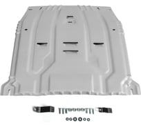 Защита картера и КПП Rival для Hyundai Palisade V - 3.5, 2.2D 220 л.с. 2020-н.в., алюминий 333.2385.1