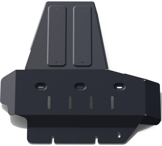 Защита картера Rival и КПП для Jeep Wrangler JK внедорожник 2/4-дв. V - 2.8D 2007-2018 2111.2730.1.3