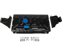 Защита картера и КПП Rival для Ford Tourneo Custom FWD 2012-2018 2017-н.в./Transit VII FWD 2014-н.в., 111.1879.1