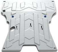 Защита картера и КПП Rival для Audi A4 B8 2007-2015/A5 8T 2007-2016, штампованная, алюминий 4 мм, с крепежом, 333.0324.1