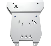 Защита картера и КПП Rival для Audi A8 D4 2009-2018, алюминий 4 мм, с крепежом, 333.0323.1