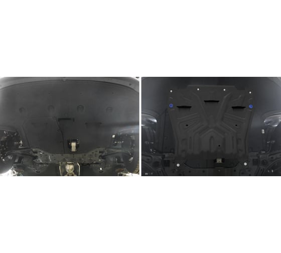 Защита картера и КПП Rival для Kia Optima IV V - 2.0 150/245 л.с.; 2.4 188 л.с. 2016- 111.2837.1