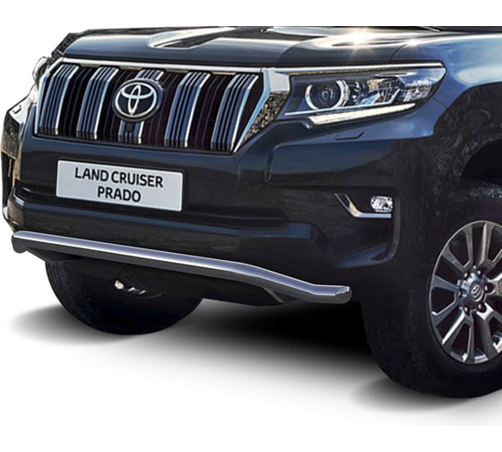 Защита переднего бампера Rival d57 волна для Toyota Land Cruiser Prado 150 рестайлинг R.5721.003