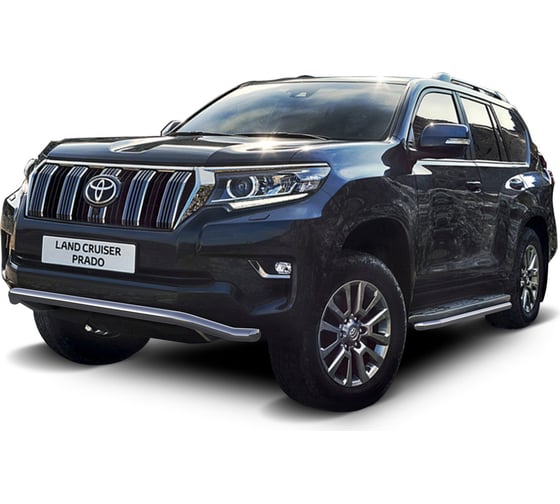 Защита переднего бампера Rival d57 волна для Toyota Land Cruiser Prado 150 рестайлинг R.5721.003