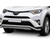 Защита переднего бампера Rival d57 волна для Toyota RAV4 CA40 рестайлинг 2015-2019, R.5718.002