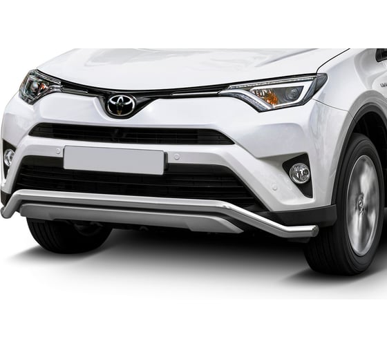 Защита переднего бампера Rival d57 волна для Toyota RAV4 CA40 рестайлинг 2015-2019, R.5718.002 1