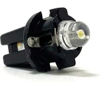 Лампа светодиодная VETTLER 12 V T5-1 LED белая в патроне индикаторная б/цок подсв прибор () комплект шт. 20 T5121LEDwhite