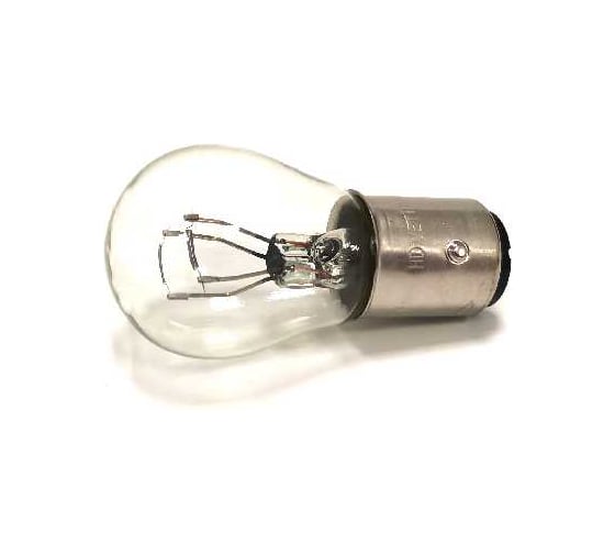 Лампа VETTLER 12 V 21/4 W стоп-сигнал, повторитель 2 конт (смещ.цоколь) BA15d HD комплект 10 шт BA15d12V214W
